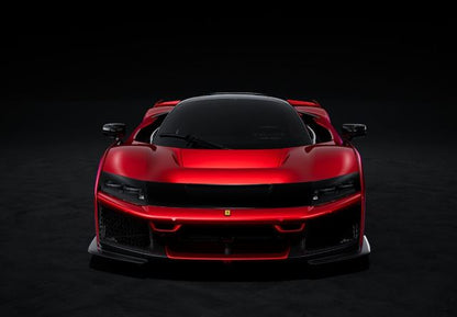 [ Pre-order ] BBRC305H BBR 1:43 Ferrari F80 - carbon opt Rosso Supercar and bicolor wheels silver and carbon