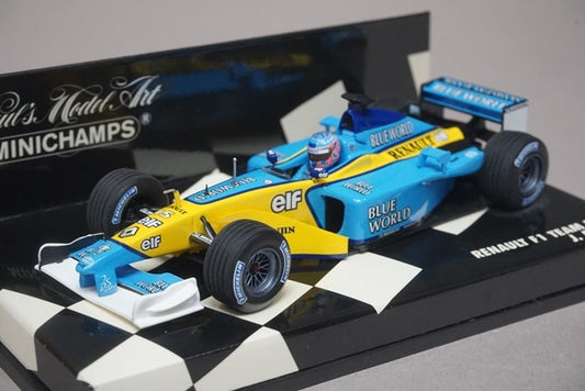 1:43 MINICHAMPS 400020015 Renault F1 Team R202 #15 J. Button model car