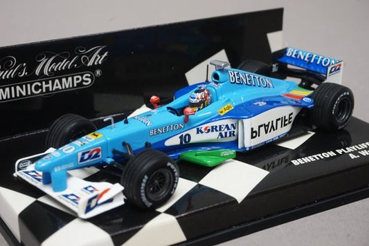 1:43 MINICHAMPS 430990010 Benetton Playlife B199 1999 #10 A.Waltz model car