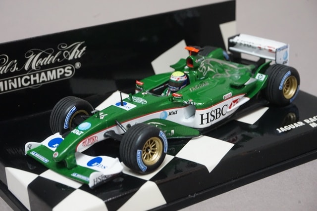 1:43 MINICHAMPS 400030014 Jaguar Racing R4 #14 M.Weber model car