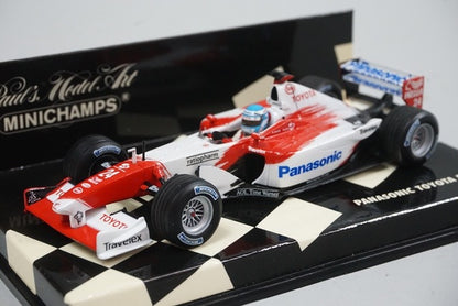 1:43 MINICHAMPS 400020024 Panasonic Toyota Racing TF102 #24 M.Salo avex decal specification