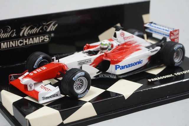 1:43 MINICHAMPS 400020025 Panasonic Toyota Racing TF102 #25 A.McNish model car