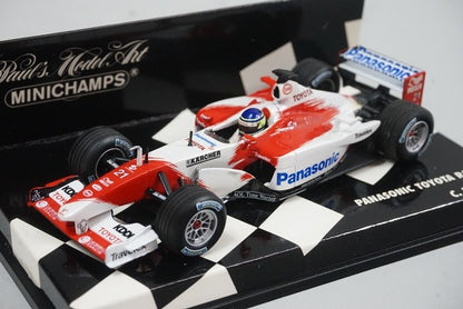 1:43 MINICHAMPS 400030021 Panasonic Toyota TF103 #21 C.D. Matta avex decal