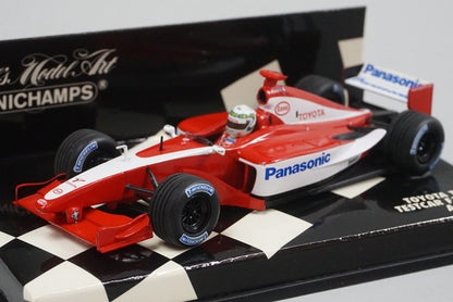 1:43 MINICHAMPS 400010225 Toyota TF101 Test Car F1 2001 A.McNish model car