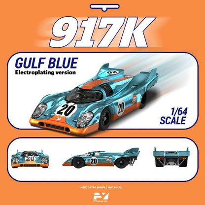 FY64067 Finclassically 1:64 Porsche 917K GULF BLUE #20