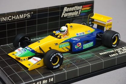 1:43 MINICHAMPS 400920120 Benetton Ford B191B First half 1992 #20 M. Brundle