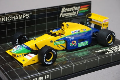 1:43 MINICHAMPS 400920119 Benetton Ford B191B First Half 1992 #19 M. Schumacher