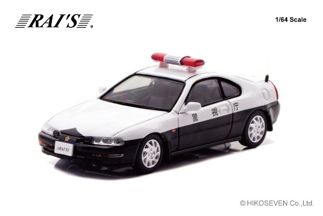 [ Pre-order ] H7640023 RAI'S 1:64 Honda Prelude (BB4) Metropolitan Police Department Traffic Police Unit Vehicle (1-1)