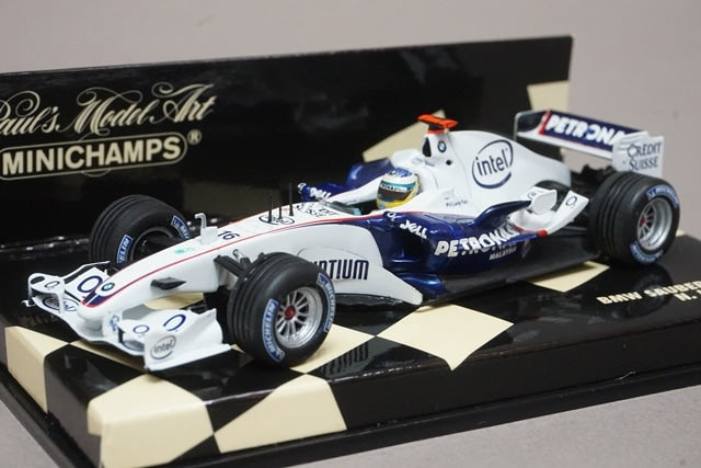 1:43 MINICHAMPS 400060016 BMW Sauber F1.06 2006 #16 N. Heidfeld model car