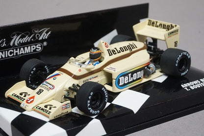 1:43 MINICHAMPS 400850018 Arrows BMW A8 1985 #18 T. Boutsen model car