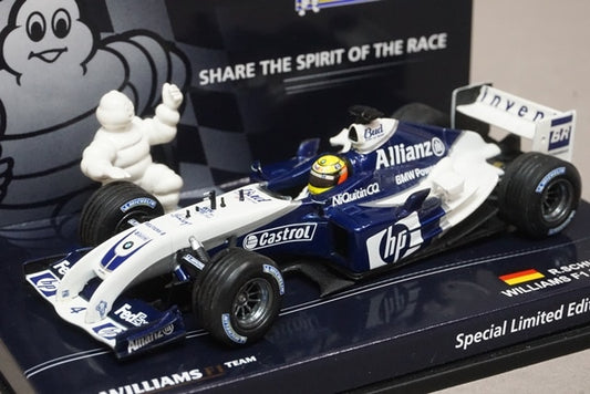 1:43 MINICHAMPS Michelin Custom Williams F1 BMW FW26 #4 R. Schumacher