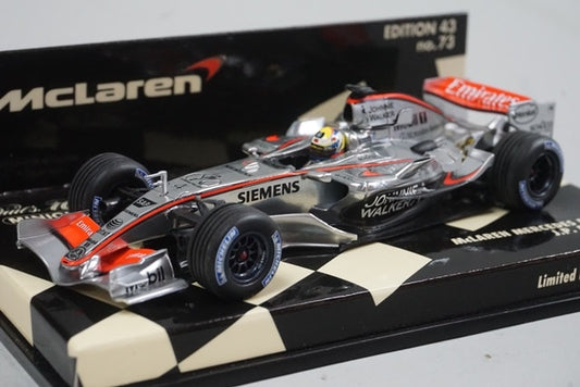 1:43 MINICHAMPS 530064304 McLaren Mercedes MP4-21 2006 #4 J.P. Montoya