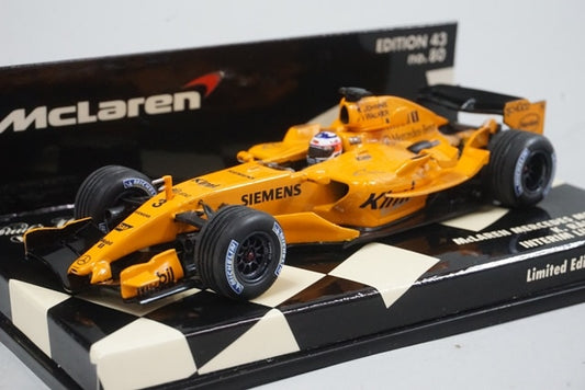 1:43 MINICHAMPS 530064373 McLaren Mercedes MP4-21 INTERIM LIVERY '6 K. Raikkonen