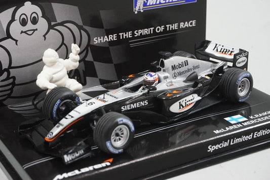 1:43 MINICHAMPS Michelin Custom McLaren Mercedes MP4-19 #6 K. Raikkonen