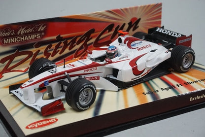 1:43 MINICHAMPS 403060292 KYOSHO Custom Honda Super Aguri F1 Show Car 2006 #22 Takuma Sato