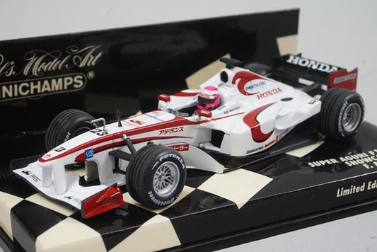 1:43 MINICHAMPS 400060193 Honda Super Aguri F1 Team Show Car 2006 #23 F.Montagny