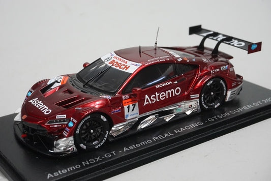 1:43 SPARK SGT026 Honda Astemo NSX-GT GT500 Super GT 2022 #17 model car