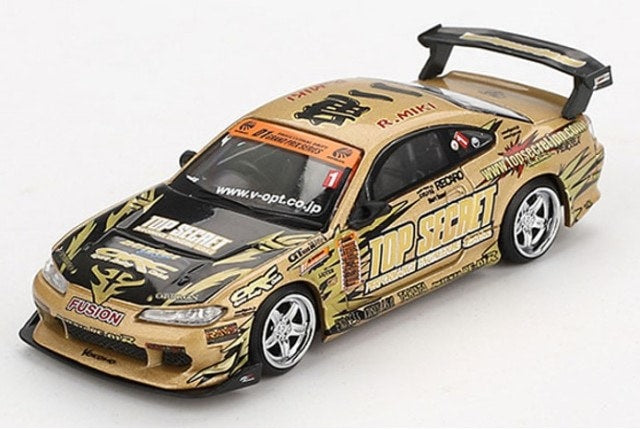 MGT00714-BL TSM MINI-GT 1:64 Nissan Silvia S15 Top Secret D1GP (RHD) Blister version