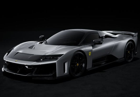 [ Pre-order ] P18253E BBR 1:18 Ferrari F80 opt carbon Alluminium Lucido wheels carbon *Clear case included