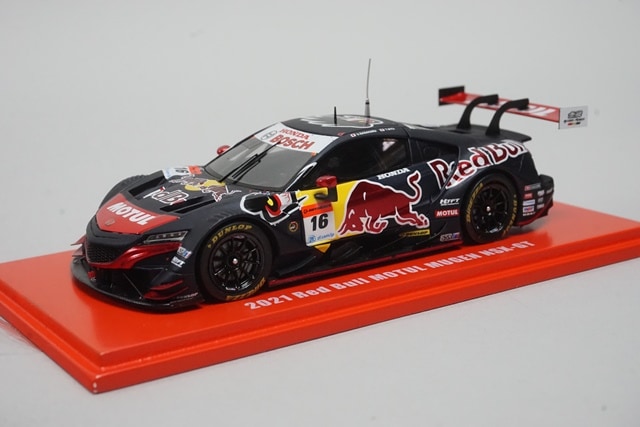 1:43 SPARK 90000-XYM-330G Honda Red Bull Motul Mugen NSX-GT 2021 #16 model car