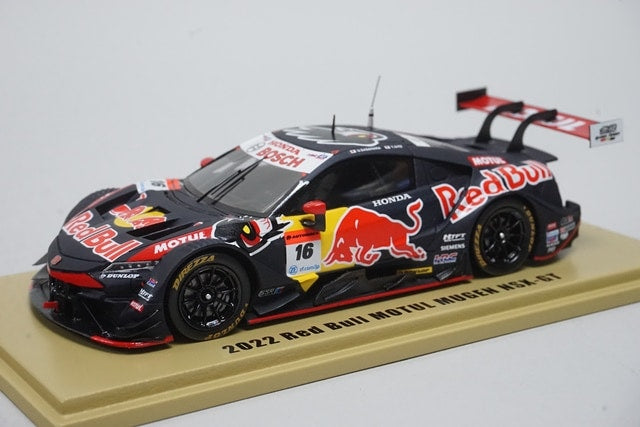 1:43 SPARK 90000-XYM-330H Honda Red Bull Motul Mugen NSX-GT 2022 #16 model car