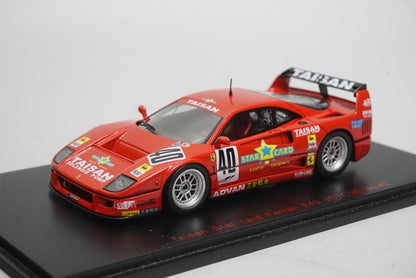 1:43 EBBRO 43952 Redline Custom Taisan Star Card Ferrari F40 JGTC 1995 #40