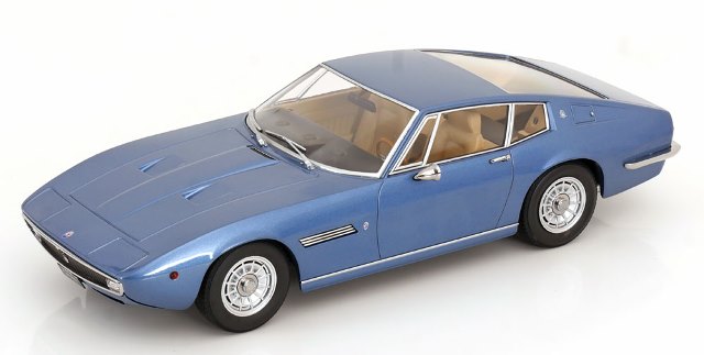 KKDC181271 KK scale 1:18 Maserati Ghibli Coupe 1969 Blue Metallic