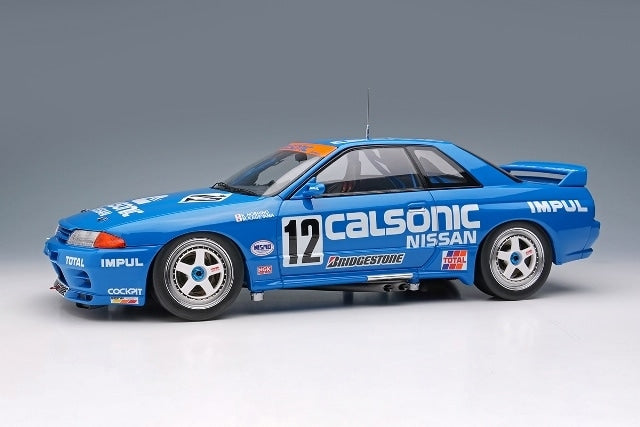 [ Pre-order ] EML186 Make Up EIDOLON 1:18 Nissan Calsonic Skyline GT-R Gr.A Hi-land 300km 1993 Winner