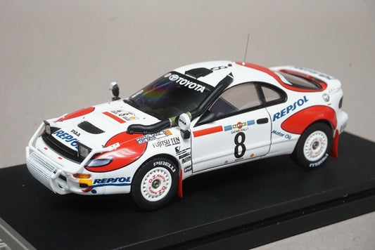 1:43 HPI 8004 Toyota Celica Turbo 4WD Safari 1992 #8 model car