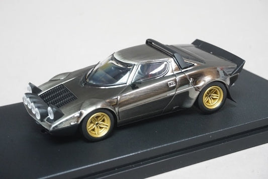 1:43 HPI 8221 Lancia Stratos HF Black Metal Polish model car