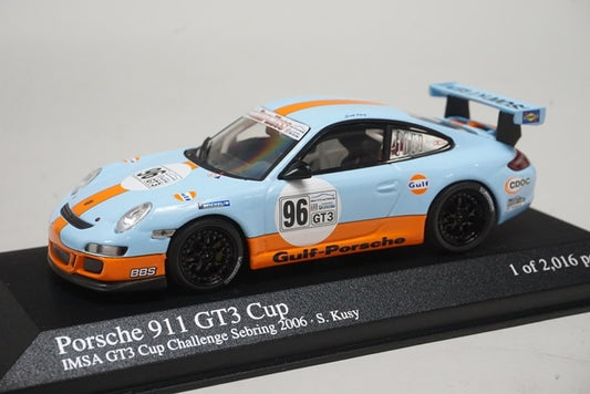 1:43 MINICHAMPS 400066496 Porsche 911 GT3 Cup Challenge Sebring 2006 #96