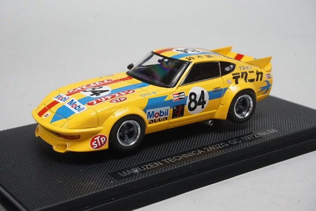 1:43 EBBRO 44606 Maruzen Technica 240ZG GC 1972 #84 model car