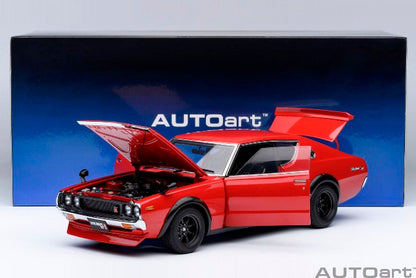 [ Pre-order ] 77468 AUTOart 1:18 Nissan Skyline 2000GT-R (KPGC110) Tuned Version Red