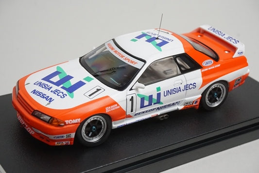 1:43 HPI 8610 Nissan Unisia Jex Skyline GT-R JTC Suzuka 1993 #1 model car