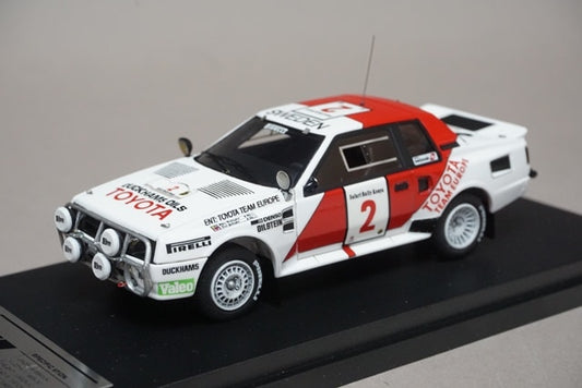 1:43 HPI 8936 Toyota Celica Twin Cam Turbo Safari 1986 #2 model car