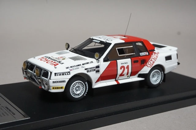 1:43 HPI 8937 Toyota Celica Twin Cam Turbo Safari 1985 #21 model car