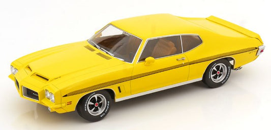 [ Pre-order ] KKDC181354 KK scale 1:18 Pontiac LeMans GTO 1972 Yellow