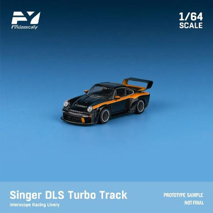[ Pre-order ] FY64070 Finclassically 1:64 Singer DLS Turbo Higher Tail Black Pearl