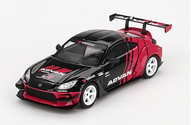 MGT00956-R TSM MINI-GT 1:64 Toyota GR86 HKS Type R ADVAN Tokyo Auto Salon 2022 RHD model car
