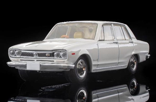 LV-163c Tomytec 1:64 Nissan Skyline 2000 GT-X White 1972 Model 334392 model car