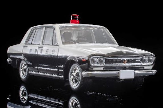 LV-214a Tomytec 1:64 Nissan Skyline 2000GT Patrol Car Yamagata Prefectural Police 1971 Model 332886 model car