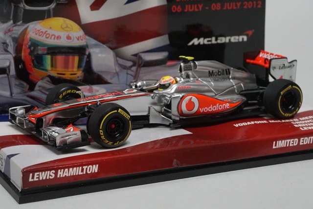 1:43 MINICHAMPS 533124374 Vodafone McLaren Mercedes British 2012 #4 L. Hamilton