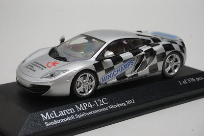 1:43 MINICHAMPS 533133023 McLaren MP4-12C 2011 Nuremberg Toy Fair 2012 model car