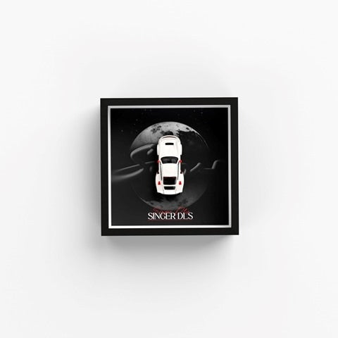 [ Pre-order ] FY64073 Finclassically 1:64 Singer DLS Frame Series White - Ducktail Car