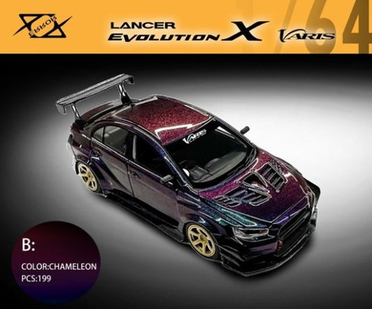 404 error 1:64 Mitsubishi Lancer Evolution EVO X Varis B/ Chameleon