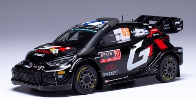 RAM937A ixo 1:43 Toyota GR Yaris Rally 1 Hybrid 2024 Safari Rally Kenya Winner #69 Kalle Rovanperä/Jonne Halttunen