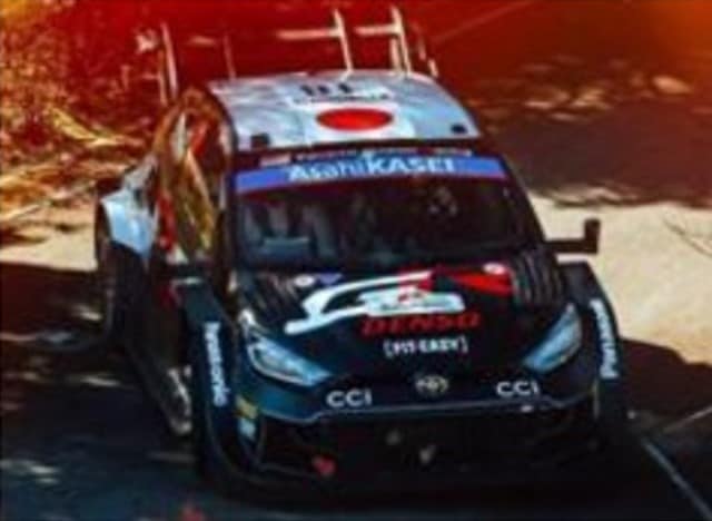 [ Pre-order ] S6883 Spark 1:43 TOYOTA GR Yaris Rally1 HYBRID GAZOO Racing WRT 4th Rally Japan 2024 #18 T. Katsuta - A.Johnston