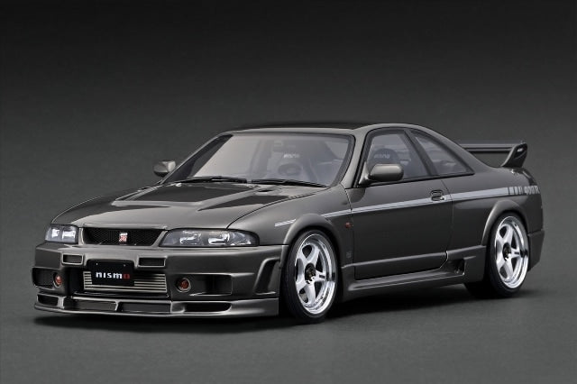 IG3656 ignition model 1:18 Nissan NISMO 400R (BCNR33) Dark Grey Metallic
