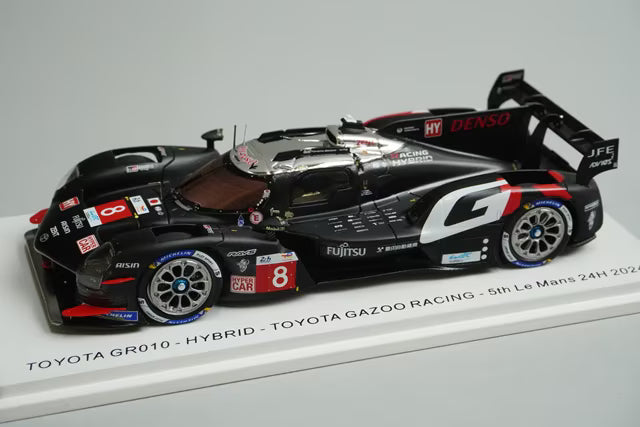 1:43 SPARK S9116 Toyota GR010 Hybrid Gazoo Racing LM 24h 5th 2024 #8