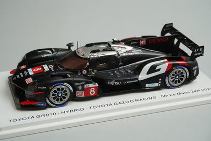 1:43 SPARK S9116 Toyota GR010 Hybrid Gazoo Racing LM 24h 5th 2024 #8